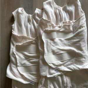 HALO Innovations Sleepsack 100% Cotton
Swaddle Wrap - Cream - NB set of 2.